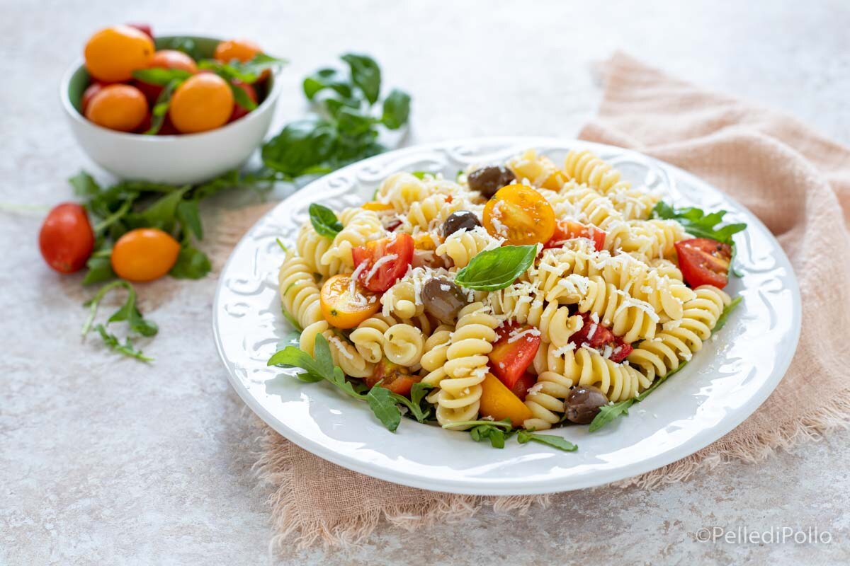 Pasta a la crudaiola