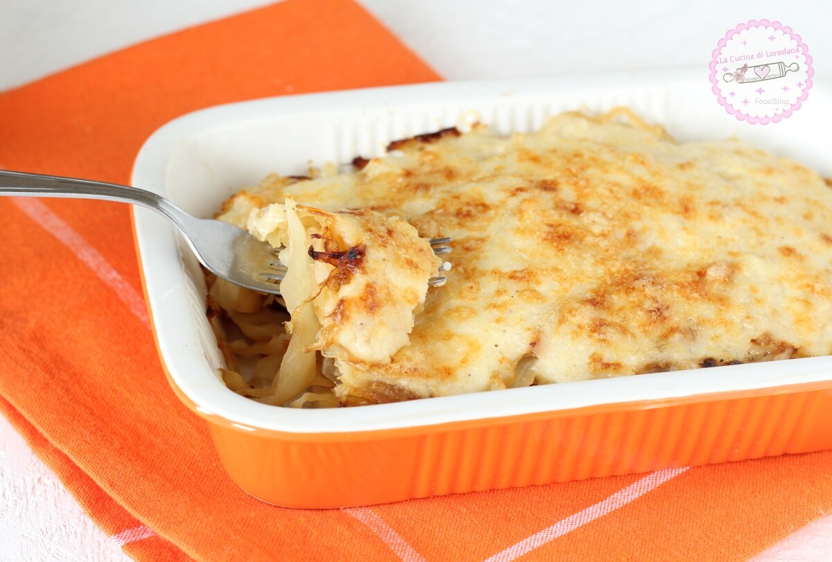 Pastel de patatas y col