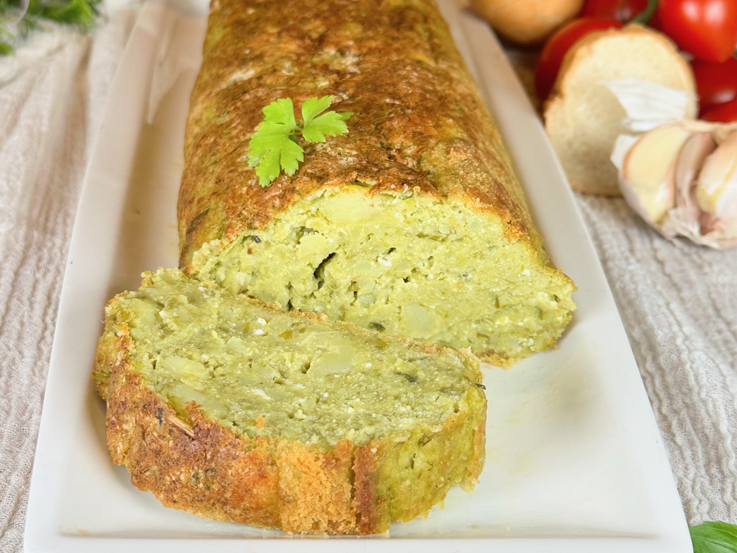 Pastel de judías verdes