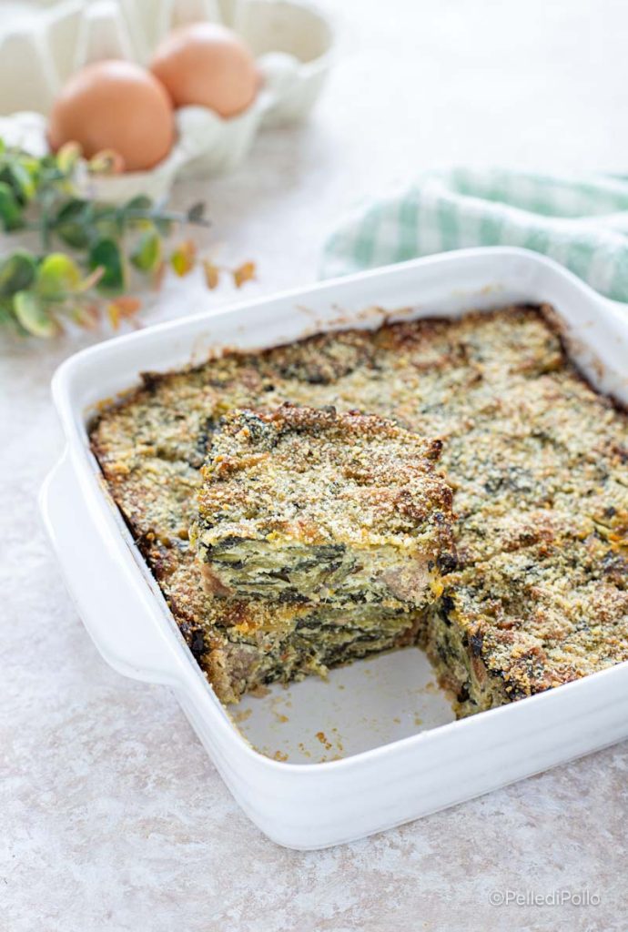 pastel de acelgas y ricotta