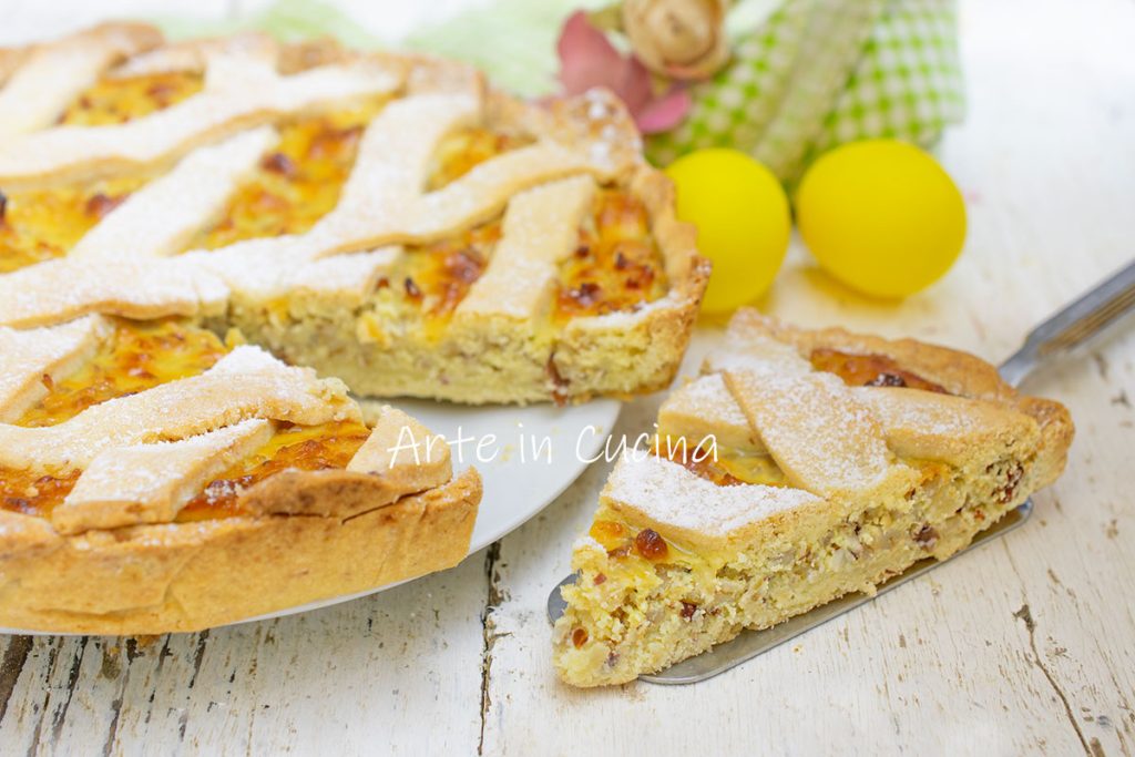 PASTIERA con ALMENDRAS dulce napolitano