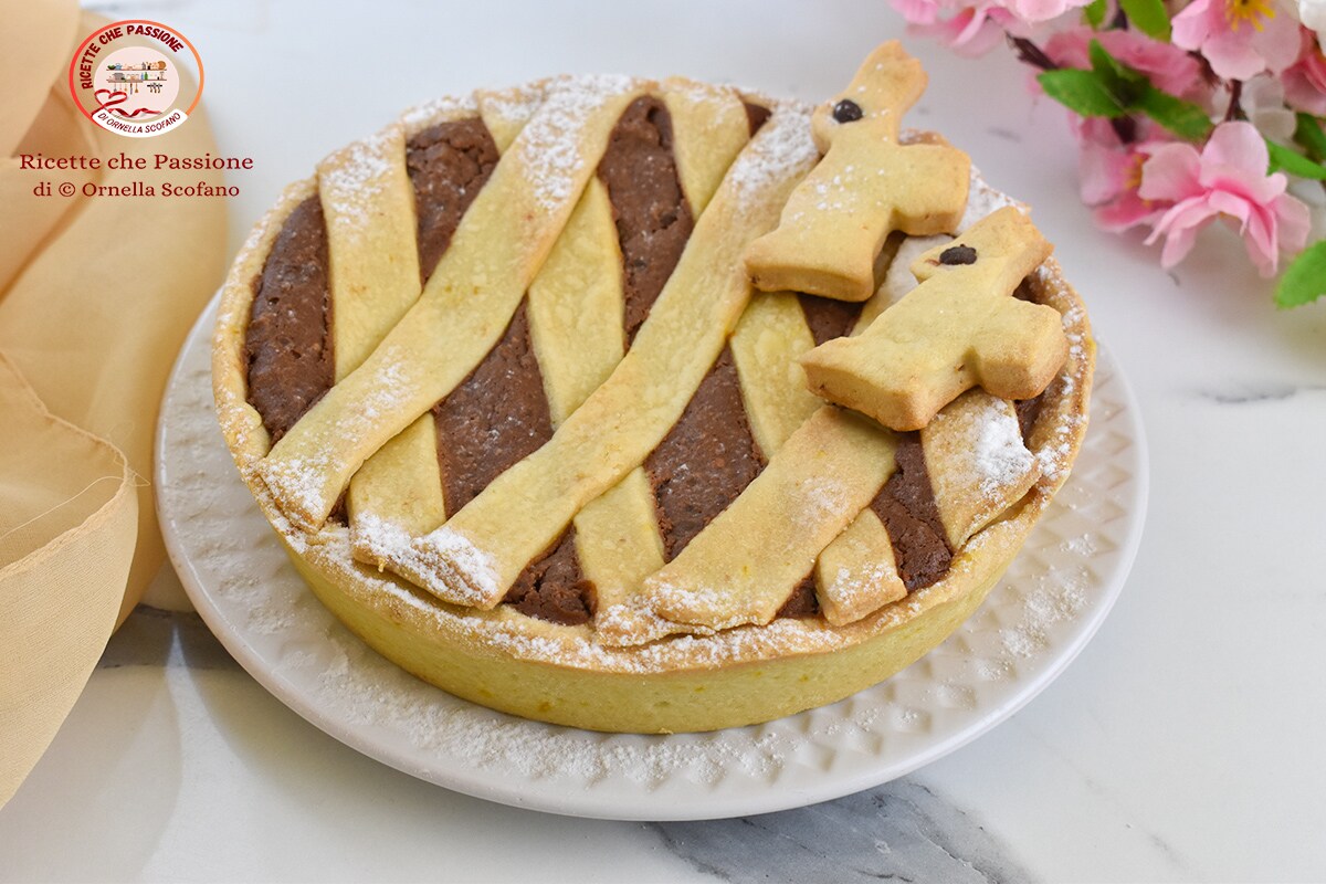 Pastiera de chocolate – el dulce de Pascua con chocolate