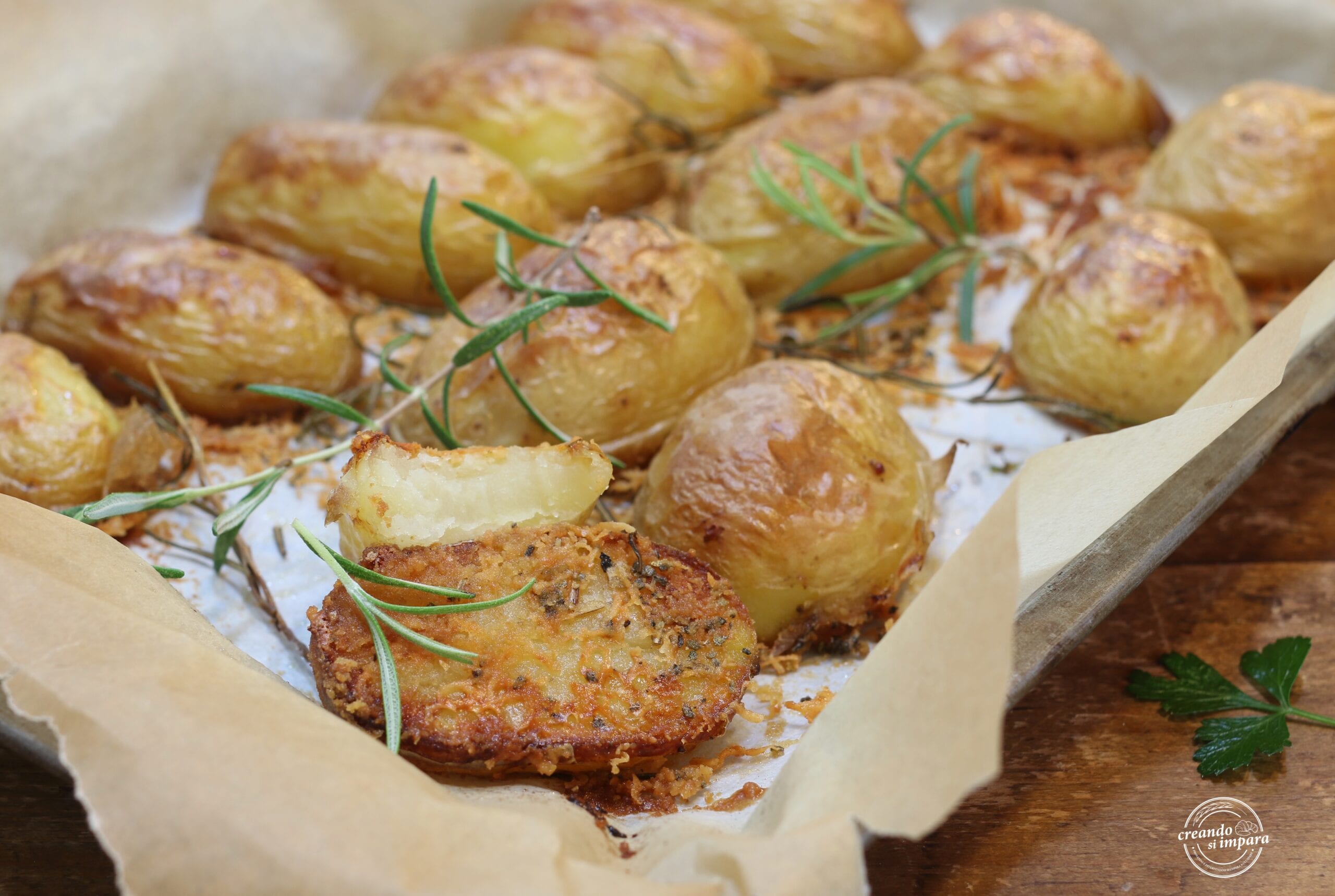 Patatas al horno sabrosas