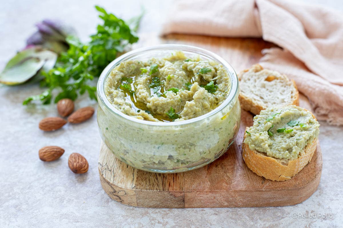 Paté de alcachofas