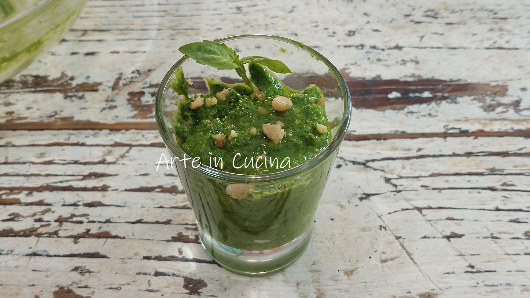 PESTO de RÚCULA y nueces rápido y cremoso