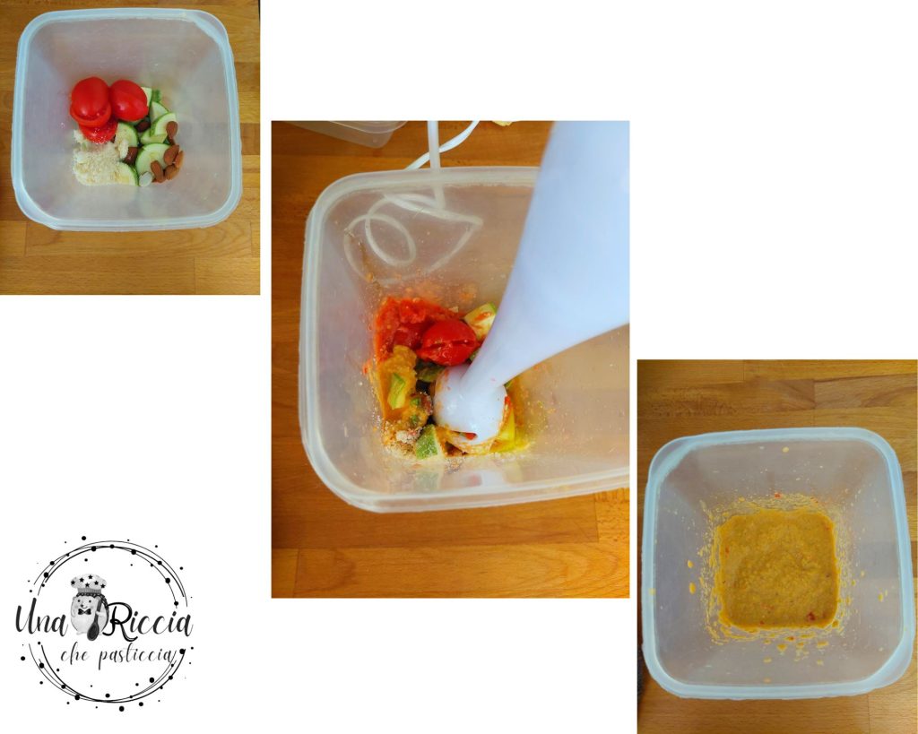 pesto-rústico-calabacines-para-pasta-fría-salmón-y-calabacines