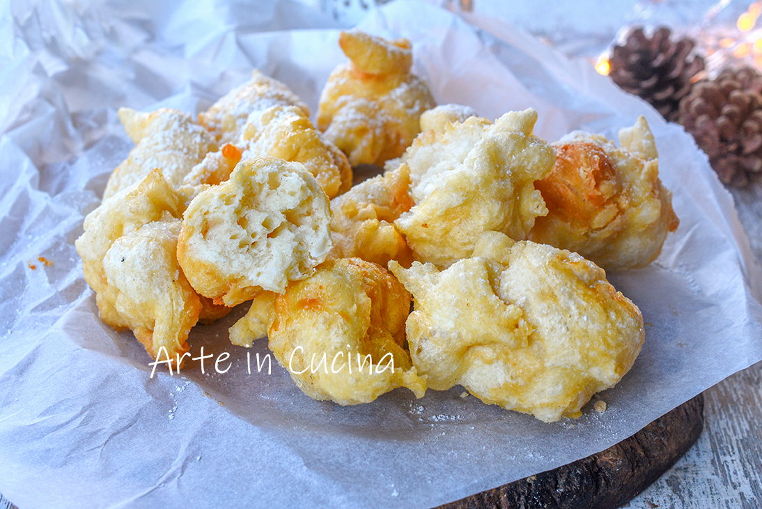 Pettole pugliesi dulces de la Inmaculada