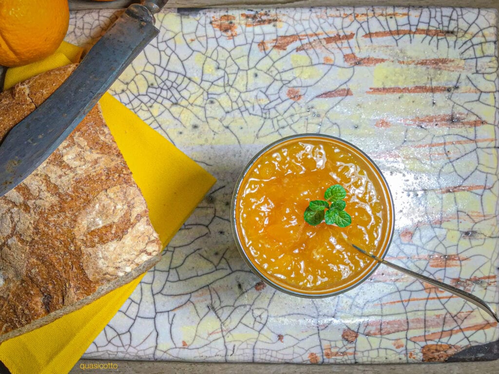 Mermelada de naranja con la Thermomix sin espesantes.