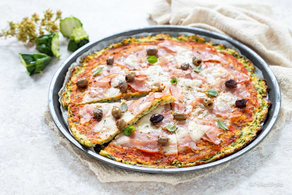Pizza de calabacín