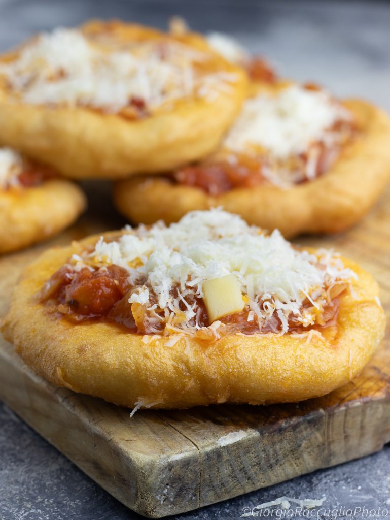 pizzetas fritas de la abuela