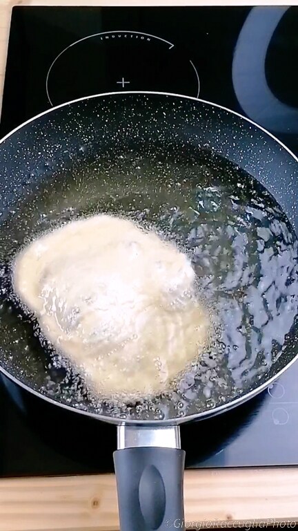 pizzetas fritas de la abuela