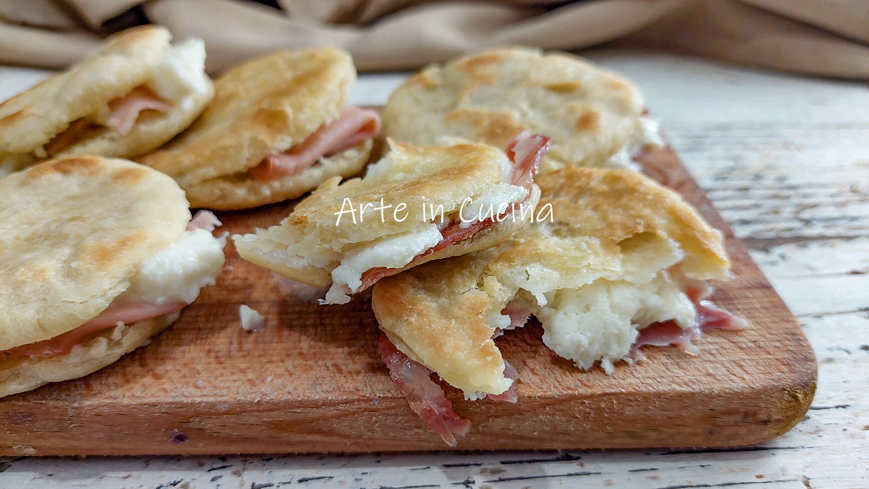 PIZZETITAS RELLENAS en SARTÉN