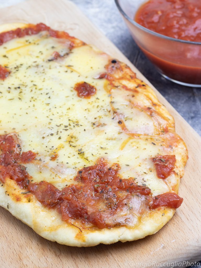pizzitas sin fermentación