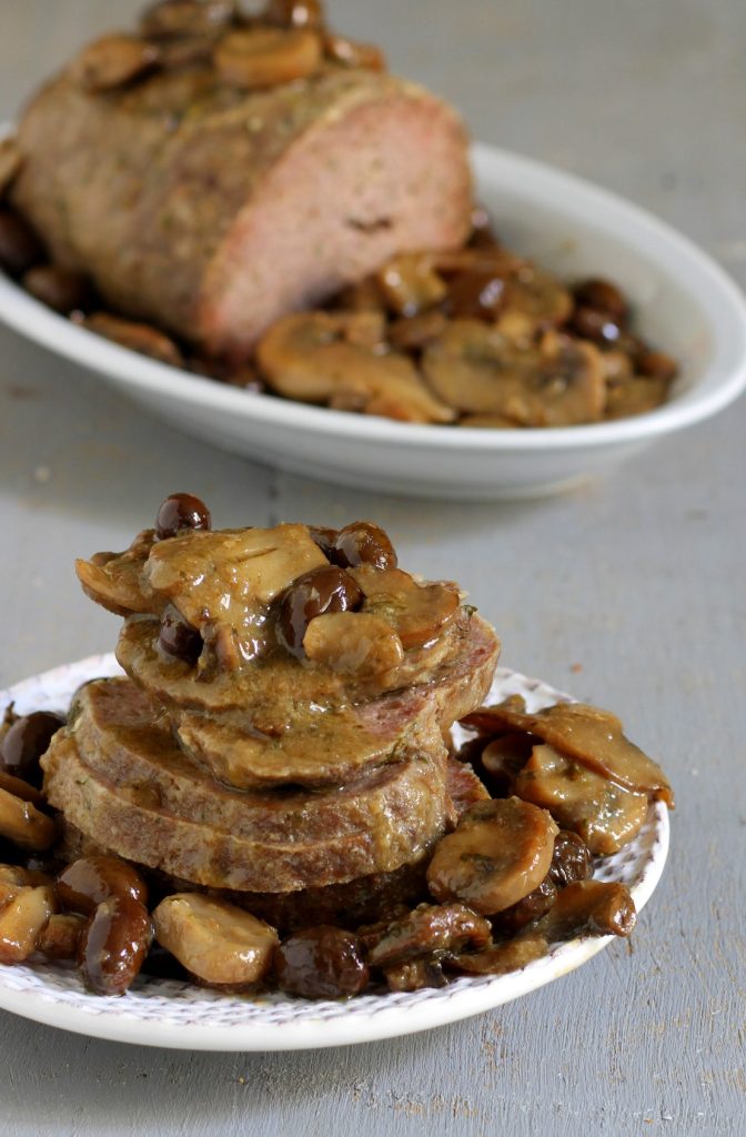 Pastel de Carne cocido en olla a presión