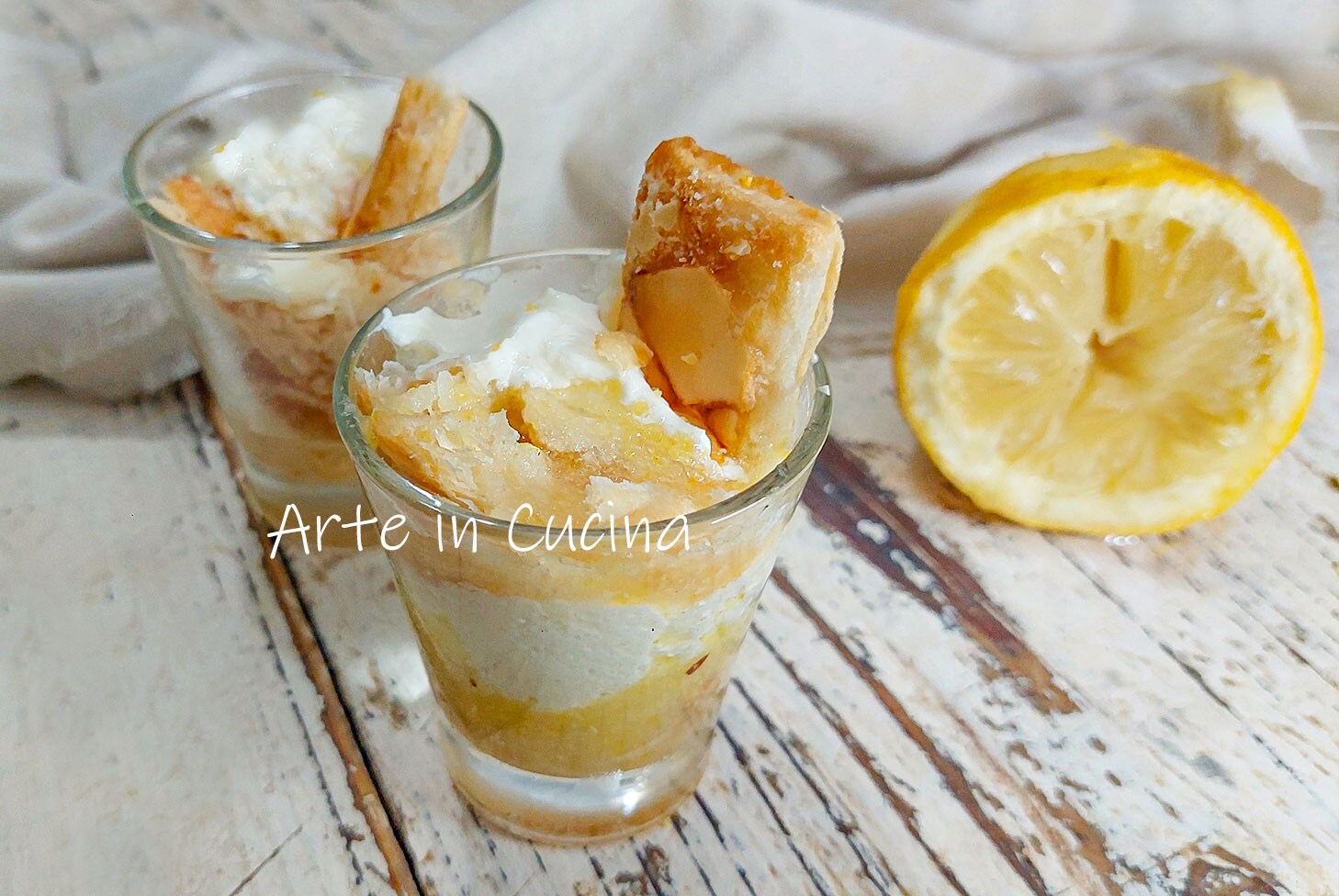 POSTRE de LIMÓN en porciones individuales