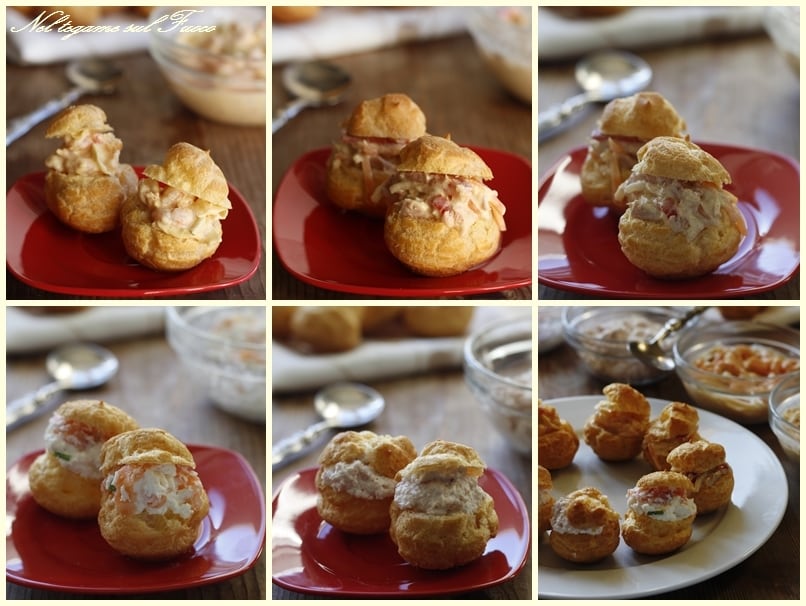 Ideas para rellenar los profiteroles salados