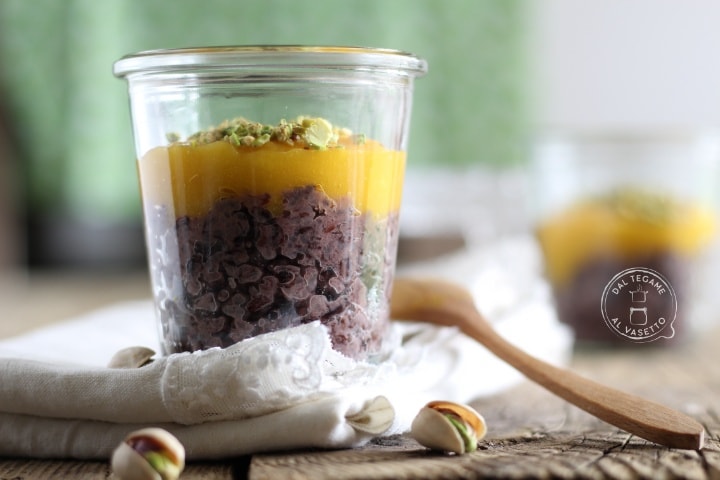 Pudding en cocción al vacío