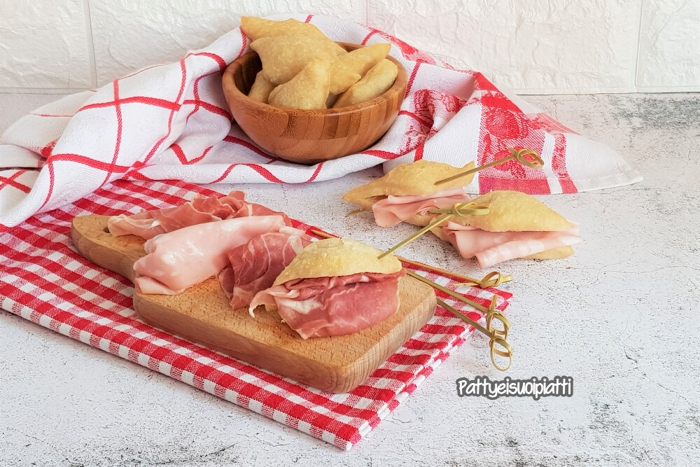gnocco frito con manteca de cerdo