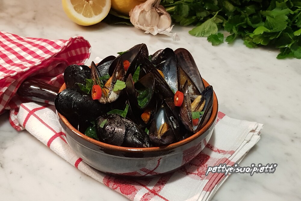 mejillones a la pimienta