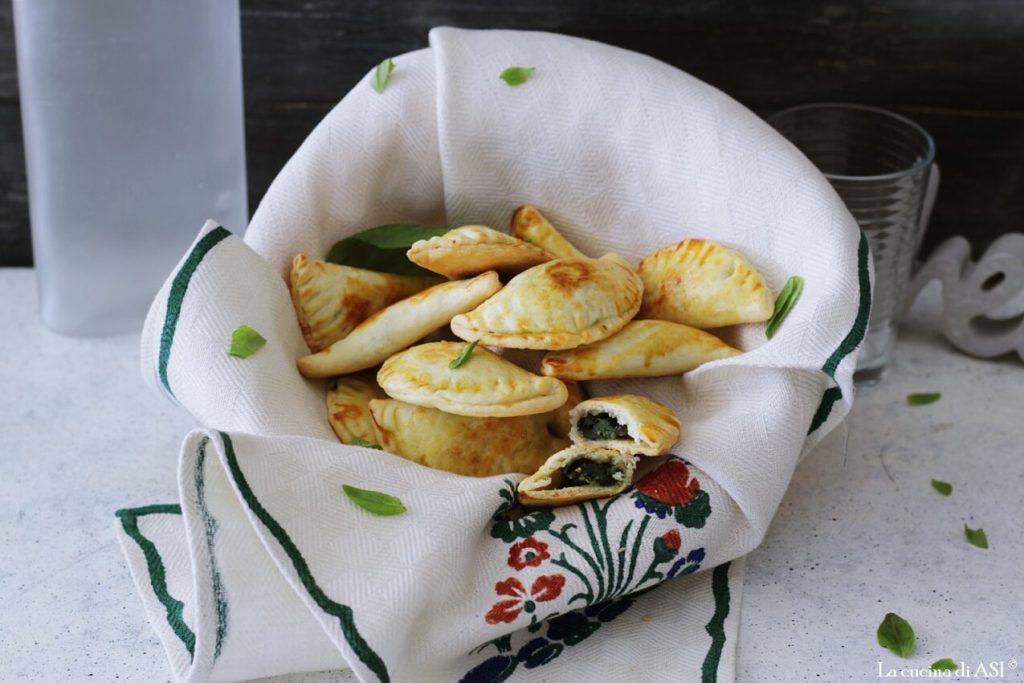 raviolinas rápidas con verduras salteadas