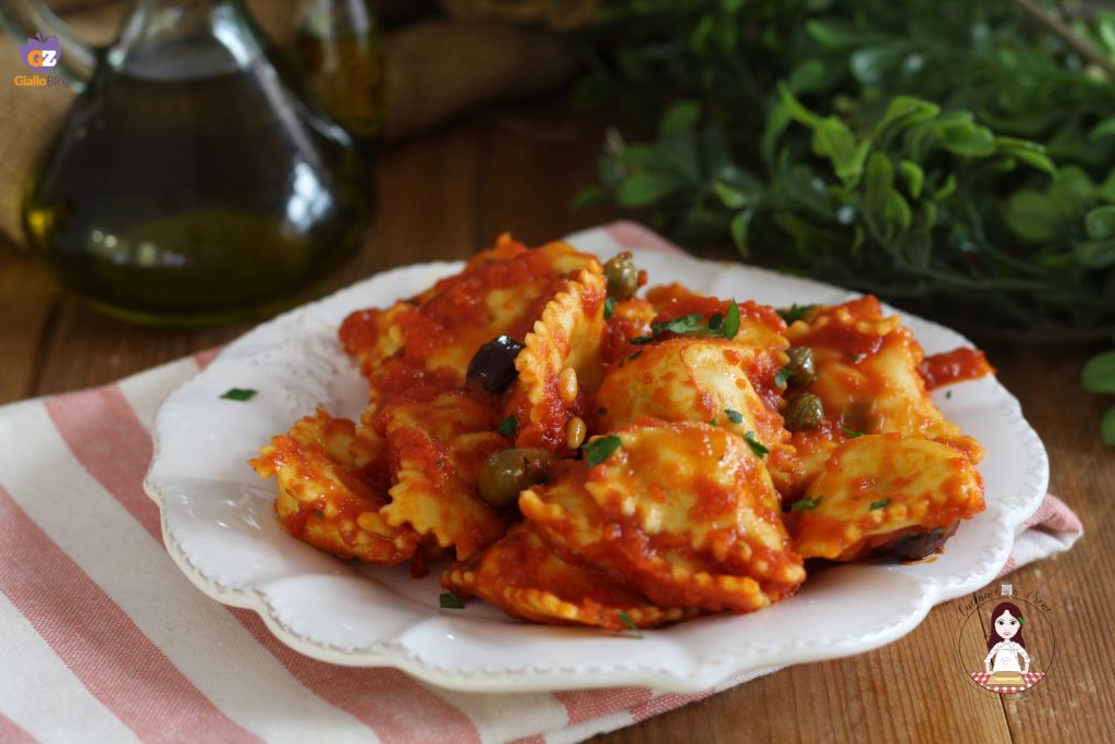 Raviolis de lubina