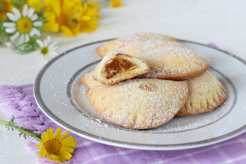 raviolis dulces con mermelada