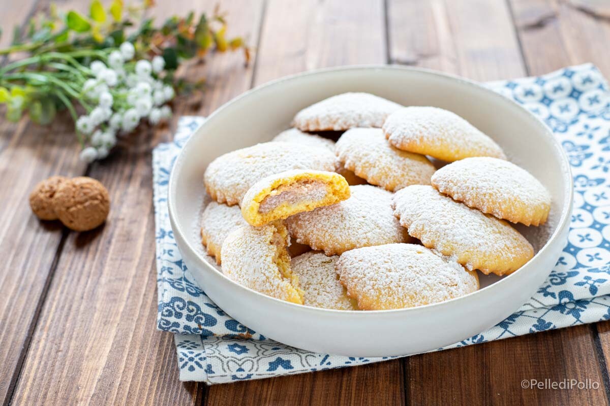 Raviolis dulces al horno con ricotta