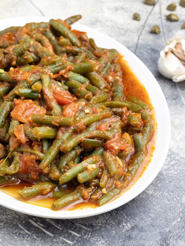 receta de judías verdes con tomate
