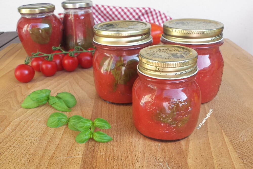 conserva de tomates casera