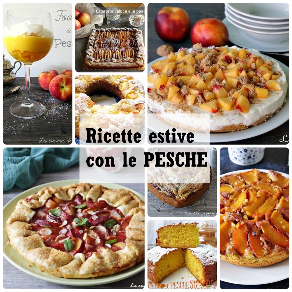 recetas de verano con melocotones