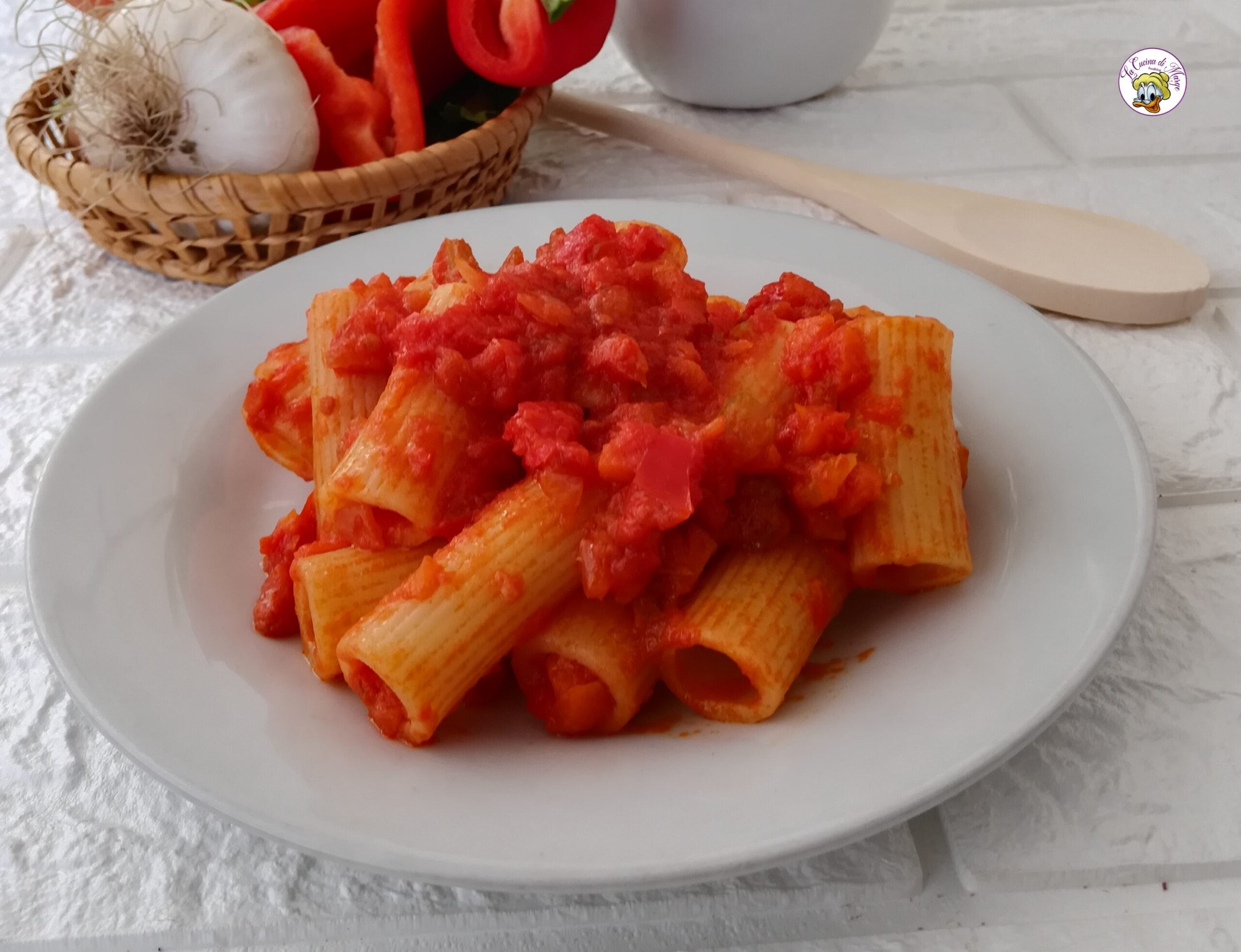 PASTA CON RAGU’ DE VERDURAS
