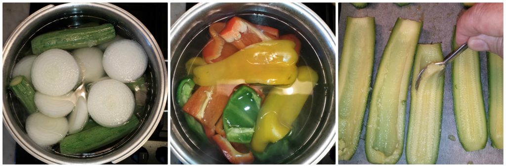 verduras rellenas al horno