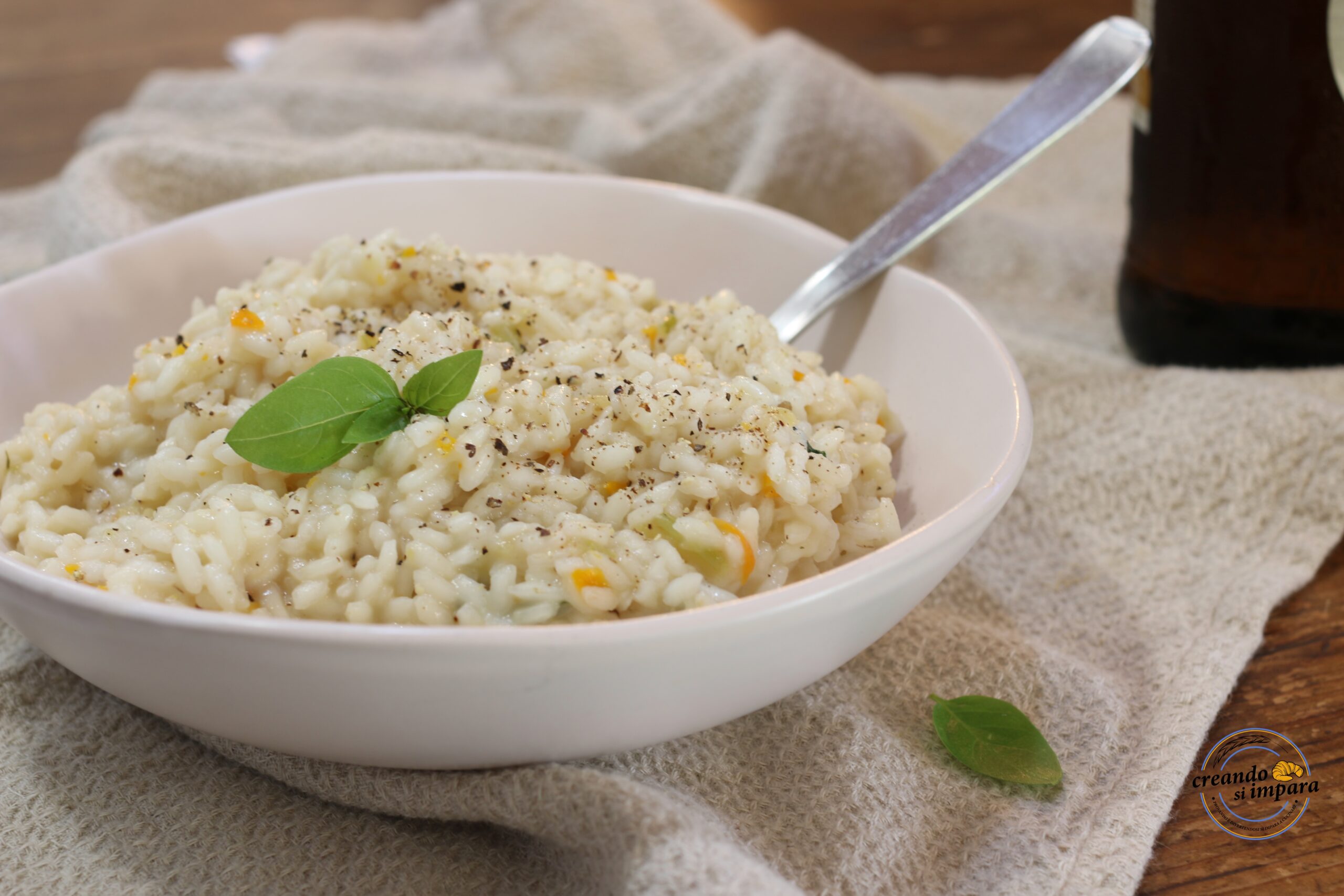 Risotto a la cerveza