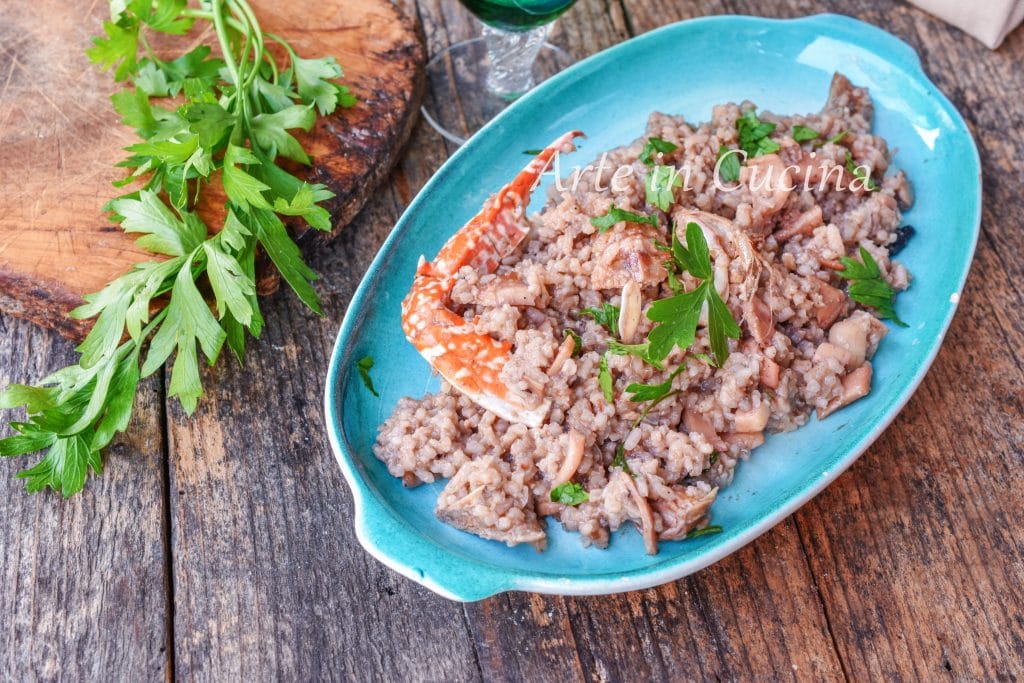 Risotto sepias y tinta