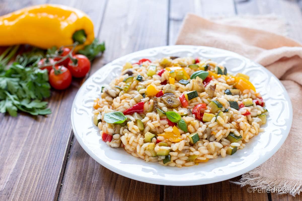 Risotto de verduras