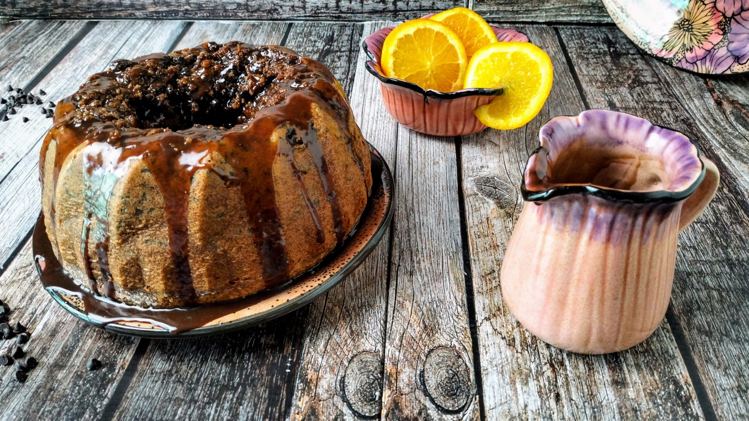 Rosca con naranja y chocolate: la mágica suavidad de un dulce sencillo y refinado.