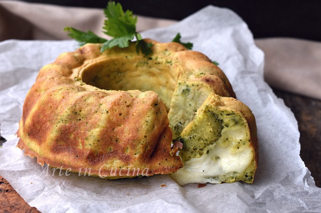 Rosquilla salada con brócoli