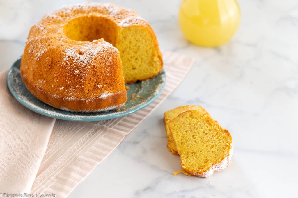rosquilla esponjosa al limoncello