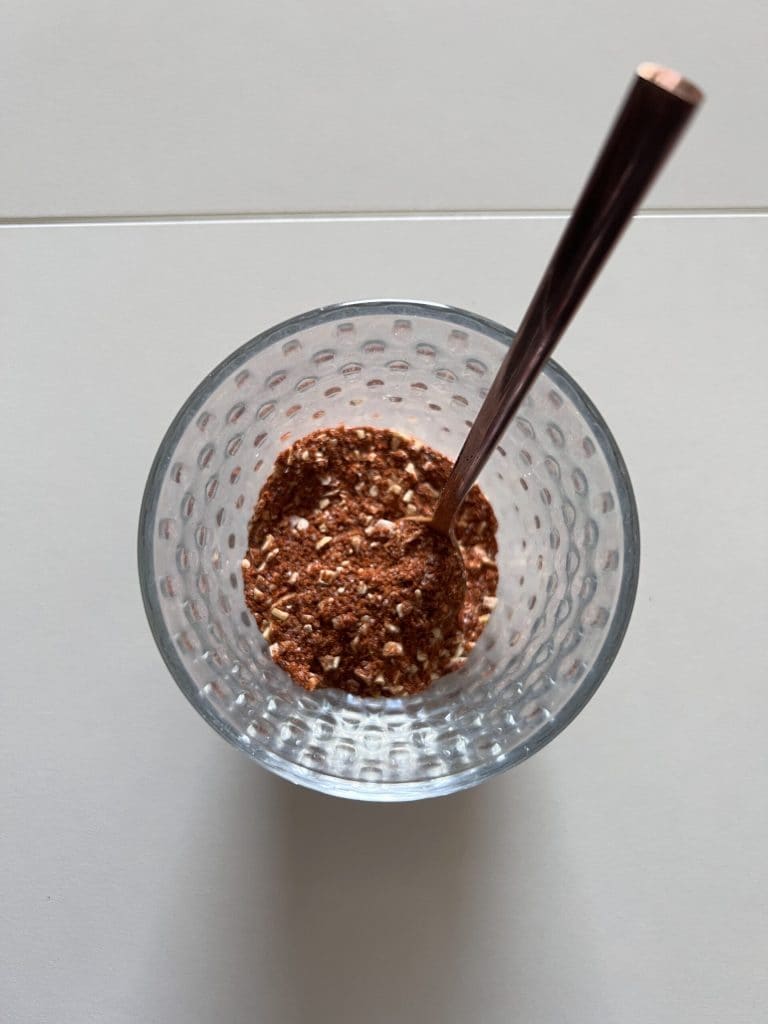 rub con azúcar y especias para hacer pulled pork a baja temperatura