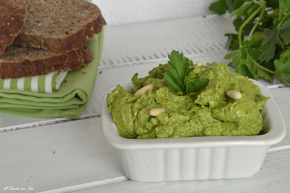 Salsa verde genovesa ligera y sabrosa