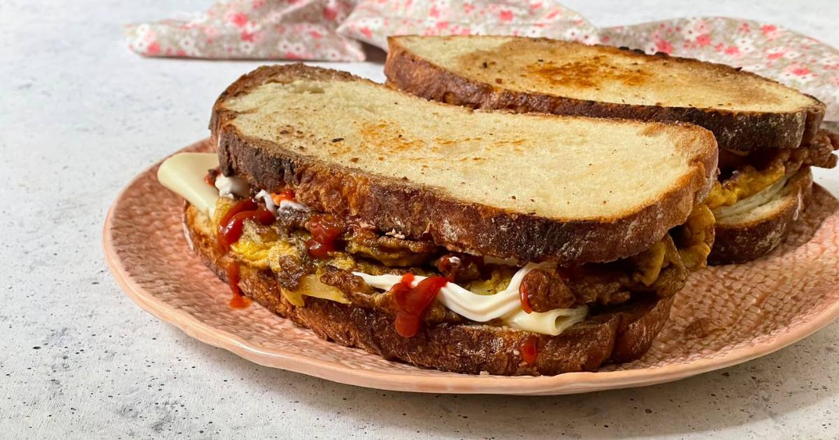 Sándwich de tortilla
