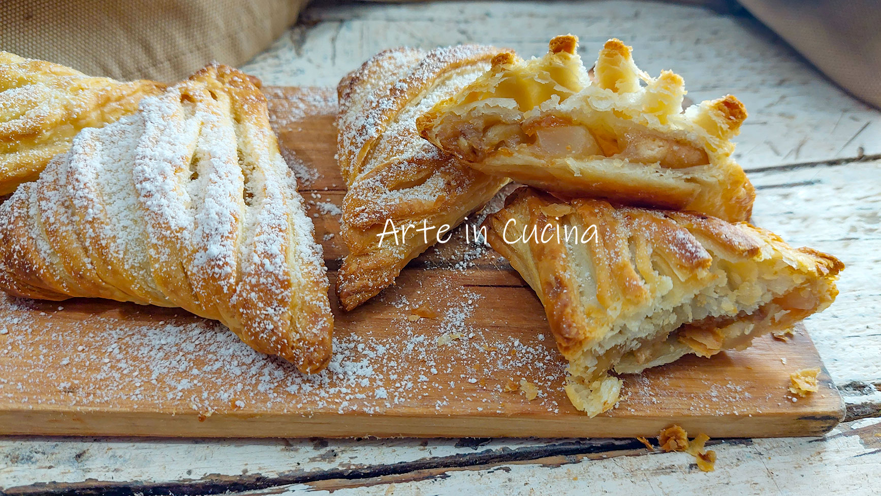 SFOGLIATELLE AL STRUDEL fáciles y rápidas