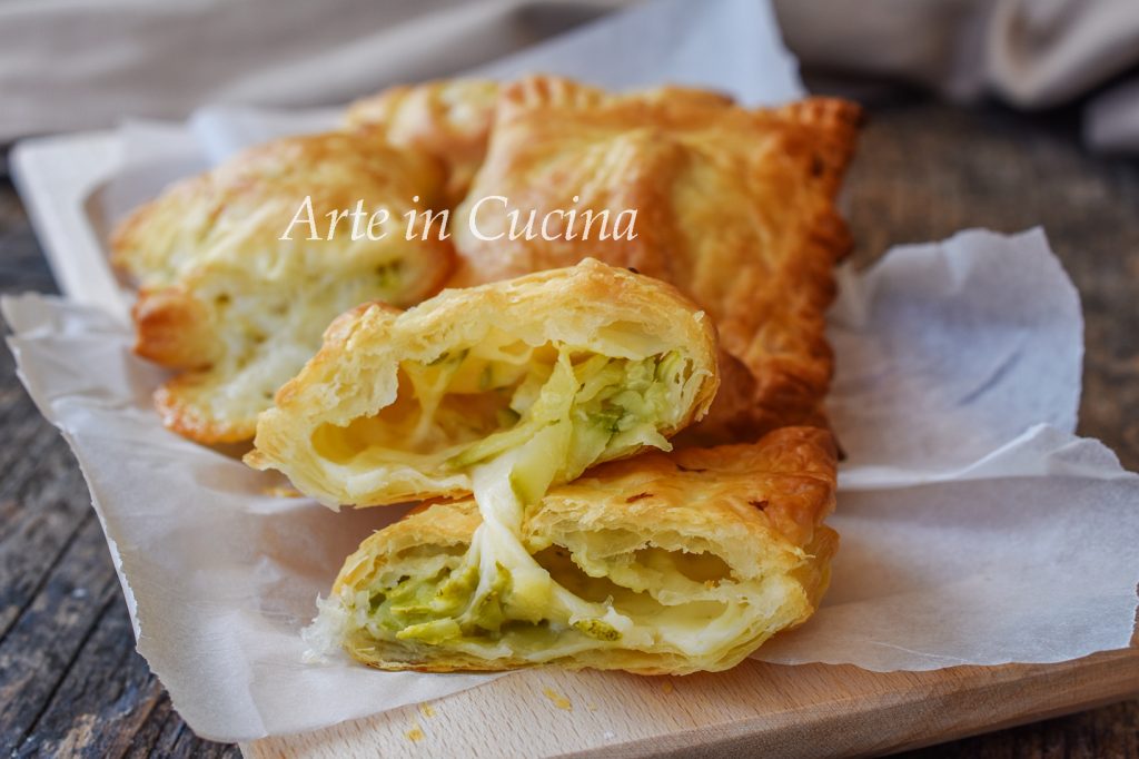 Sfogliatinas de calabacín 3 ingredientes rápidas