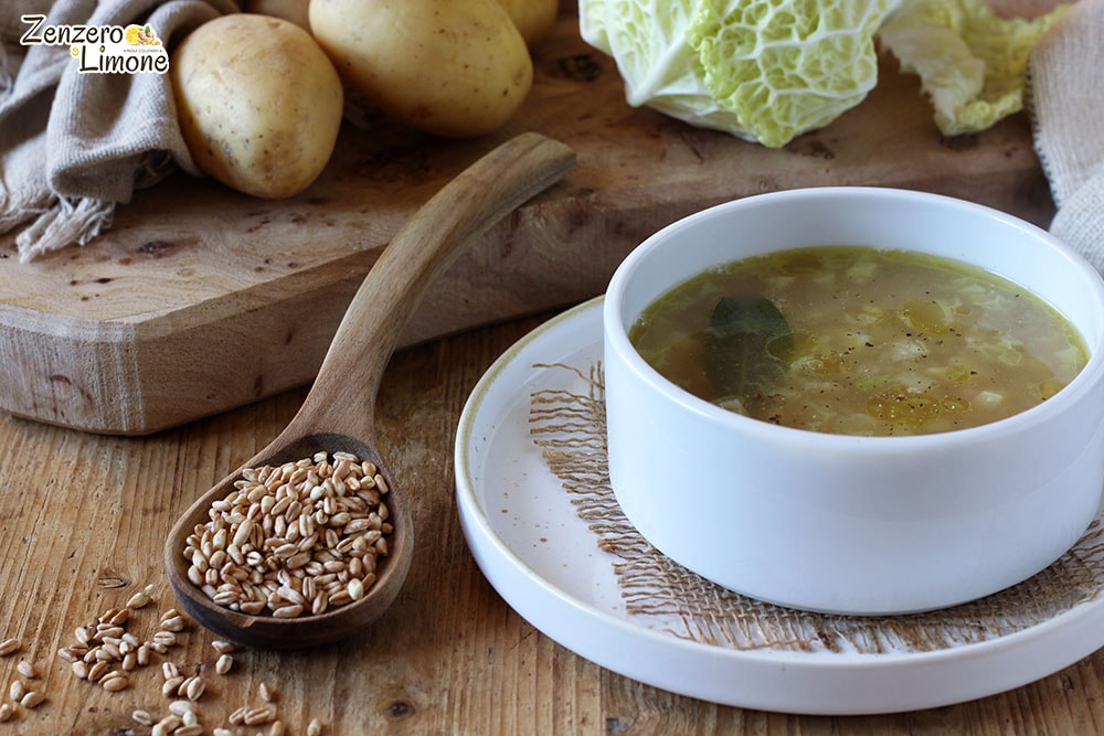 sopa de espelta