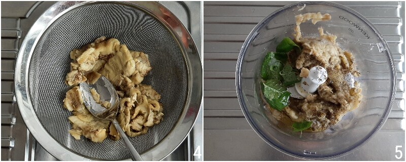Vellutata fredda di melanzane gazpacho di melanzane vellutata estiva con pomodorini e grana il chicco di mais 2 scolare polpa melanzane
