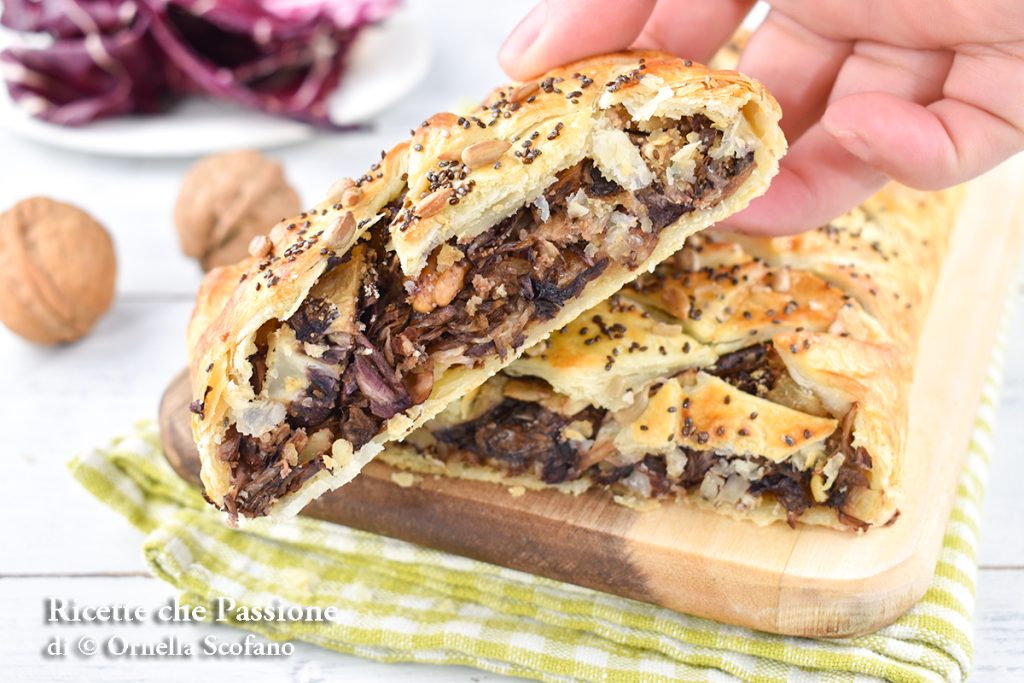 receta strudel de hojaldre