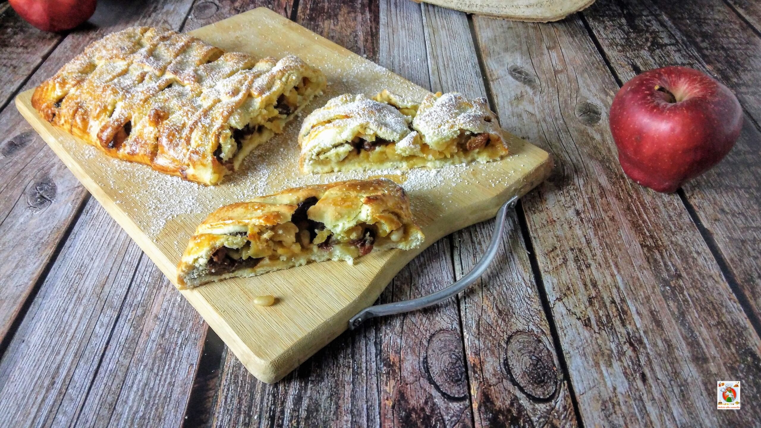 Strudel de Masa Quebrada con Manzanas: La receta perfecta para un delicioso y envolvente postre otoñal