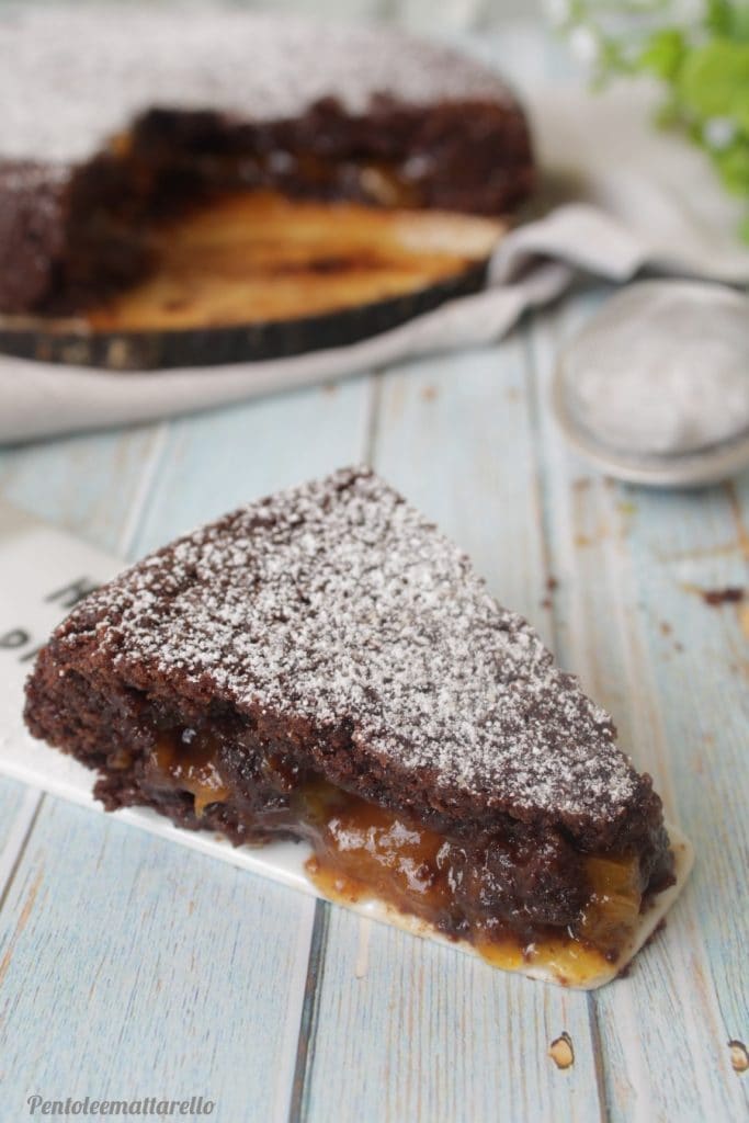 Tarta de masa quebrada con mermelada de albaricoque