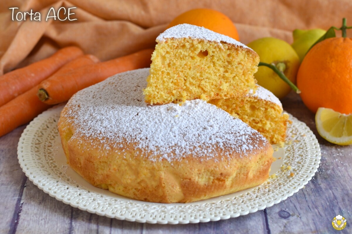Tarta ACE (naranja zanahoria y limón)