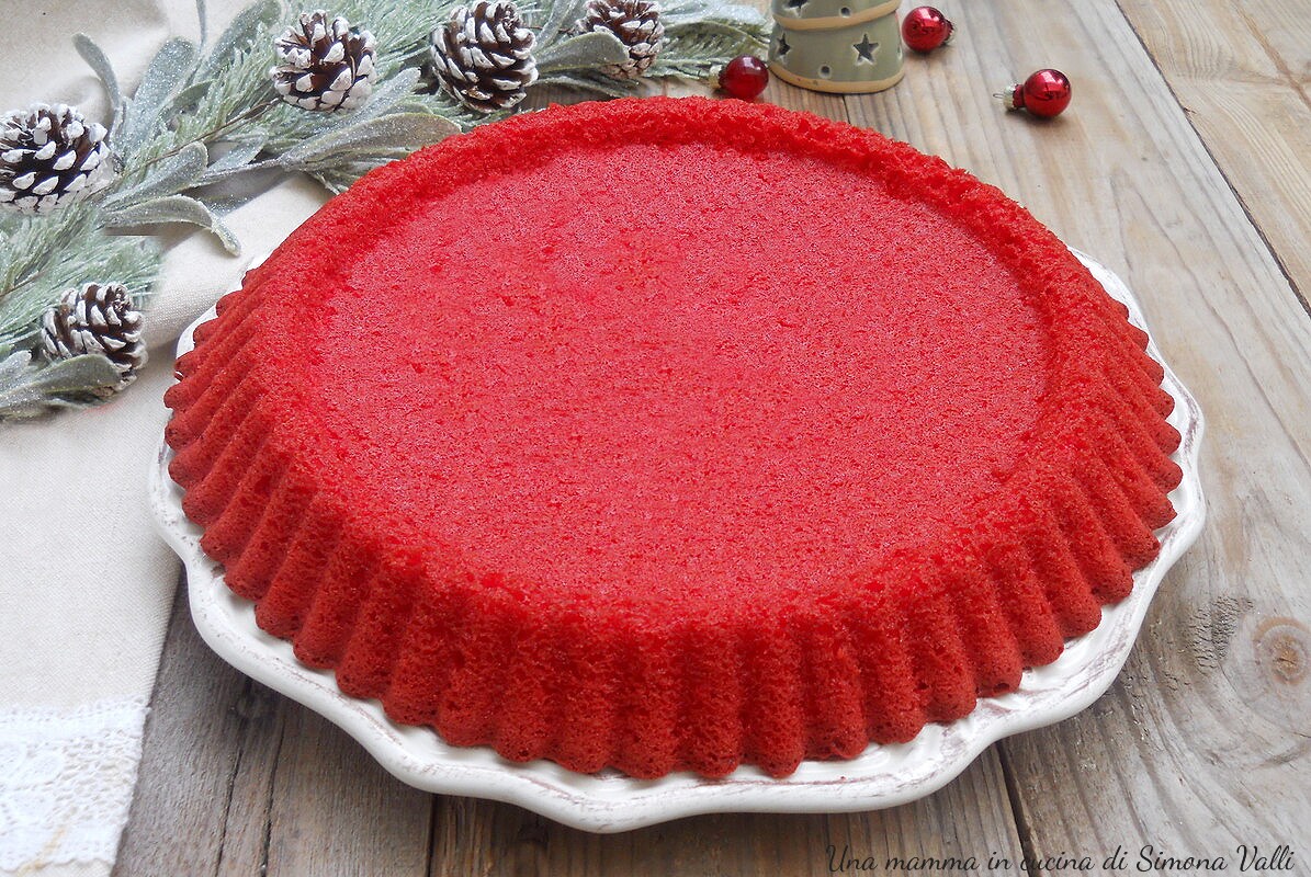 Base para tarta blanda de Navidad
